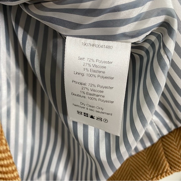 Veronica Beard Hudson Dickey Jacket Khaki Equestrian - Picture 5 of 11